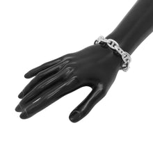 将图像加载到图库查看器中，HERMES Chaine d&#39;Ancre Bracelet 12 frames Size GM SV925
