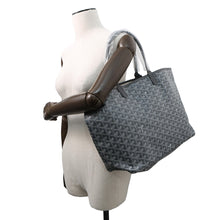 将图像加载到图库查看器中，GOYARD Saint Louis GraySTLOUIPMLTY51CL51P PVC Leather Size PM
