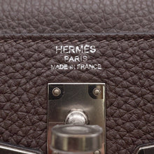Load image into Gallery viewer, HERMES Kelly Retourne Chocolat Togo Leather Size 25
