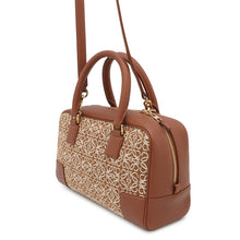 Load image into Gallery viewer, LOEWE Amazonas Brown/WhiteA039N07X03 Canvas Leather Size 23
