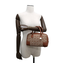 Load image into Gallery viewer, LOEWE Amazonas Brown/WhiteA039N07X03 Canvas Leather Size 23
