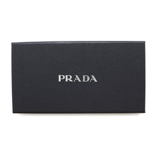Load image into Gallery viewer, PRADA Saffiano Leather Round Zip Wallet Black2ML317 Leather
