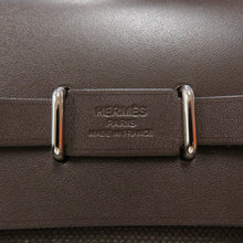 Load image into Gallery viewer, HERMES Herbag zip Ebene Toile Military Vache Hunter Leather Size Mini
