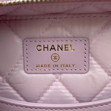 Load image into Gallery viewer, CHANEL Matelasse vanity bag Light PurpleAP2573 Caviar Leather
