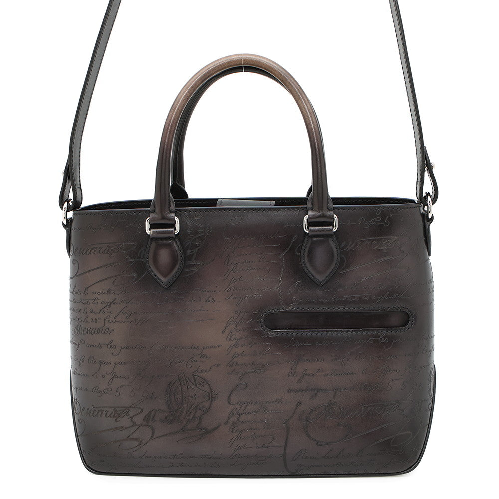 Berluti Calligraphy to Jules Black Leather Size XS