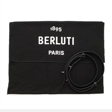 将图像加载到图库查看器中，Berluti Calligraphy to Jules Black Leather Size XS
