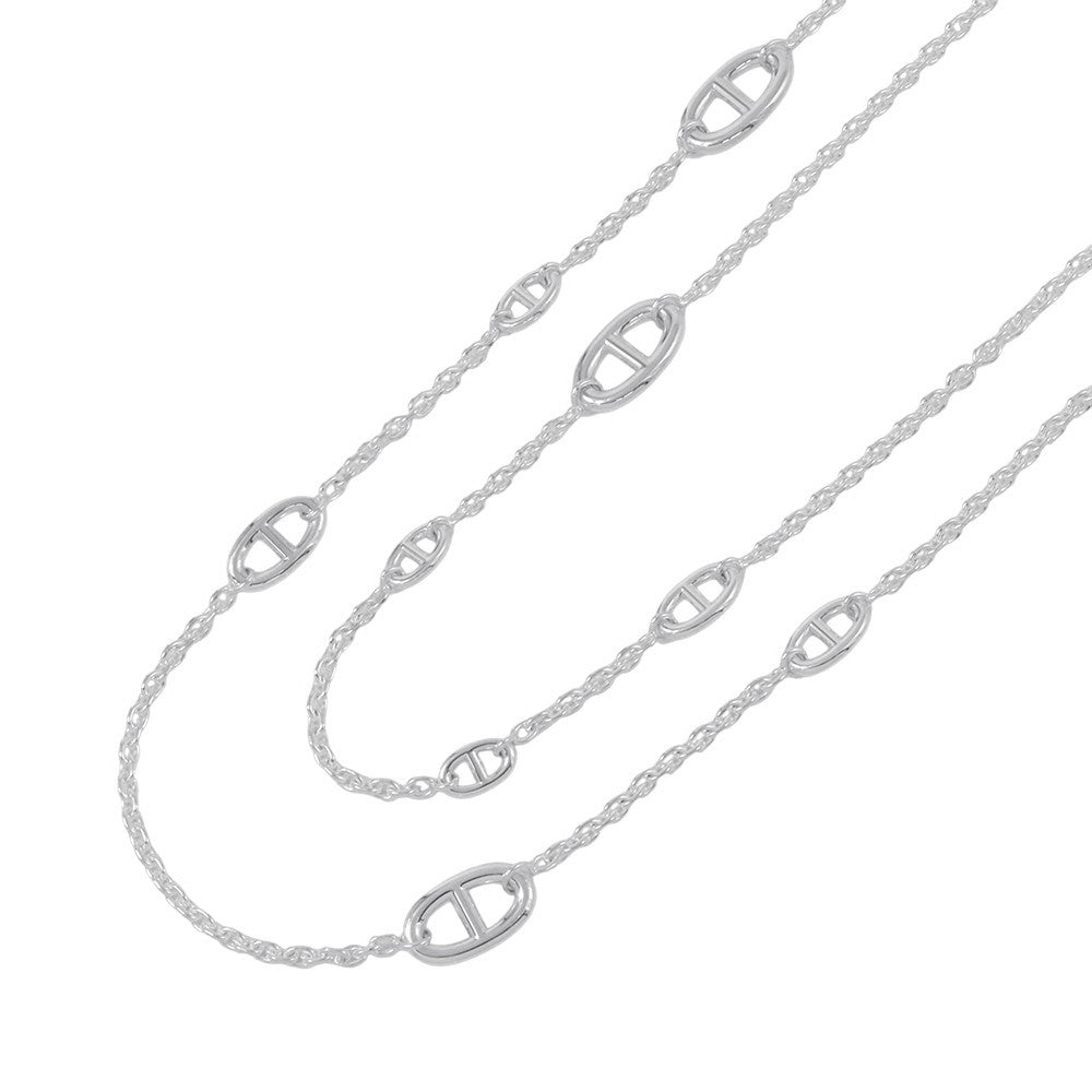 HERMES Farandole Necklace Size 120 SV925
