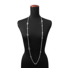 将图像加载到图库查看器中，HERMES Farandole Necklace Size 120 SV925
