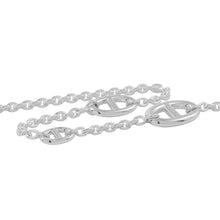 将图像加载到图库查看器中，HERMES Farandole Necklace Size 120 SV925
