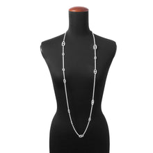 将图像加载到图库查看器中，HERMES Farandole Necklace Size 120 SV925
