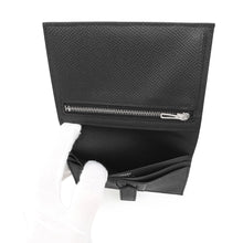 将图像加载到图库查看器中，HERMES BEAN Compact Black Epsom
