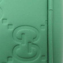 Load image into Gallery viewer, GUCCI GGIcon Shoulder Bag Green771293 GG rubber effect leather Size Small
