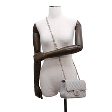 Load image into Gallery viewer, CHANEL Matelasse ChainShoulder Bag GrayA69900 Lambskin Size 20
