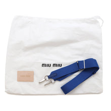 Load image into Gallery viewer, MIUMIU Flower Handbag Light Blue/Multicolor5BG439 Canvas
