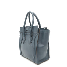 Load image into Gallery viewer, CELINE Luggage shopper Navy189793 Leather Size micro
