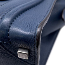 Load image into Gallery viewer, CELINE Luggage shopper Navy189793 Leather Size micro

