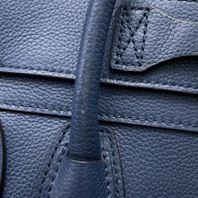 Load image into Gallery viewer, CELINE Luggage shopper Navy189793 Leather Size micro
