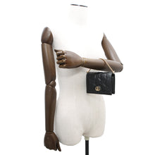 Load image into Gallery viewer, GUCCI GGMatelasse Mini Shoulder Bag Black723777 Leather
