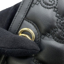 Load image into Gallery viewer, GUCCI GGMatelasse Mini Shoulder Bag Black723777 Leather
