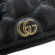 Load image into Gallery viewer, GUCCI GGMatelasse Mini Shoulder Bag Black723777 Leather
