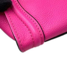 将图像加载到图库查看器中，CELINE Luggage shopper Neon Pink189243 Leather Size Nano
