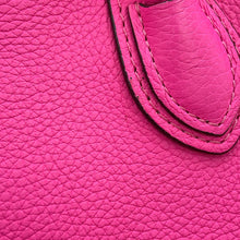 将图像加载到图库查看器中，CELINE Luggage shopper Neon Pink189243 Leather Size Nano
