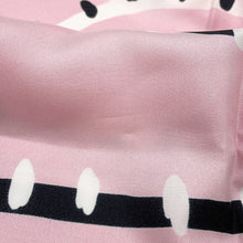 Load image into Gallery viewer, CHANEL CC Logo Scarf Pink Silk100%
