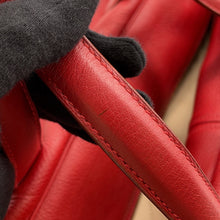 将图像加载到图库查看器中，HERMES Victoria Red Taurillon Clemence Size 50
