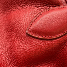 将图像加载到图库查看器中，HERMES Victoria Red Taurillon Clemence Size 50
