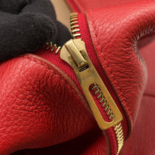 将图像加载到图库查看器中，HERMES Victoria Red Taurillon Clemence Size 50
