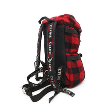 Load image into Gallery viewer, CELINE CELINE Homme by Hedi Slimane Tracking Backpack Red/Black197072 Canvas
