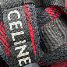 将图像加载到图库查看器中，CELINE ★CELINE Homme by Hedi Slimane Tracking Backpack Red/Black197072 Canvas
