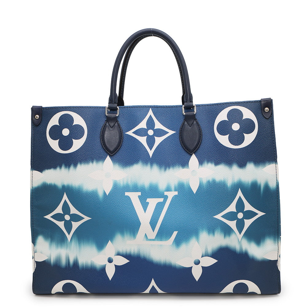 LOUIS VUITTON ★Onthego BlueM45120 Monogram LV Escale Size GM