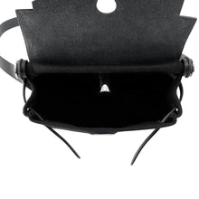 Load image into Gallery viewer, HERMES Herbag zip Black Toile H Viking Vache Hunter Leather Size Mini/20

