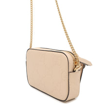 将图像加载到图库查看器中，GUCCI GG Super Mini ChainShoulder Beige781554 Leather
