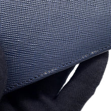 Load image into Gallery viewer, PRADA Folded Long Cloth Navy2M0836 Saffiano LeatherLeather
