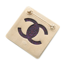 Load image into Gallery viewer, CHANEL NO.5 Brooch Purple Metal
