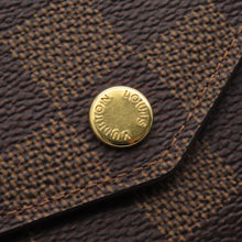 Load image into Gallery viewer, LOUIS VUITTON Portefeuille Sarah BrownN63209 Damier Ebene Canvas
