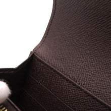 Load image into Gallery viewer, LOUIS VUITTON Portefeuille Sarah BrownN63209 Damier Ebene Canvas
