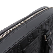 Load image into Gallery viewer, GUCCI ★Briefcase Black435322 GuccissimaLeather
