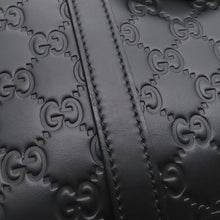 将图像加载到图库查看器中，GUCCI Briefcase Black435322 GuccissimaLeather
