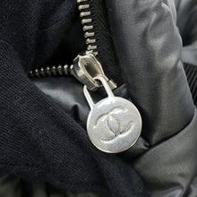 Load image into Gallery viewer, CHANEL Doudoune Backpack GrayA91933 Nylon
