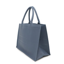 将图像加载到图库查看器中，Dior Book tote BlueM1296ZGSB Calf Leather Size Medium
