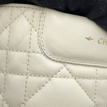 将图像加载到图库查看器中，Dior D-LEADER Cannage Mid-Length Boots IvoryKDI733CQC Calf Leather Size 38
