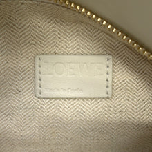 Load image into Gallery viewer, LOEWE Puzzle bag Shoulder Bag Beige/WhiteA510P60X38 Calf Leather Size Small
