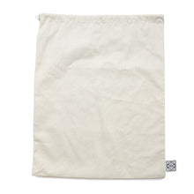Load image into Gallery viewer, LOEWE Balloon Shoulder Ivory/Black Canvas Leather Size Small
