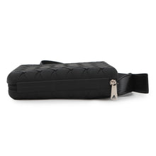Load image into Gallery viewer, Bottega Veneta Crossbody Bag Black778706 Rubber Leather
