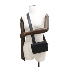 Load image into Gallery viewer, Bottega Veneta Crossbody Bag Black778706 Rubber Leather
