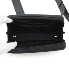 Load image into Gallery viewer, Bottega Veneta Crossbody Bag Black778706 Rubber Leather
