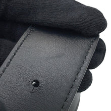 Load image into Gallery viewer, Bottega Veneta Crossbody Bag Black778706 Rubber Leather
